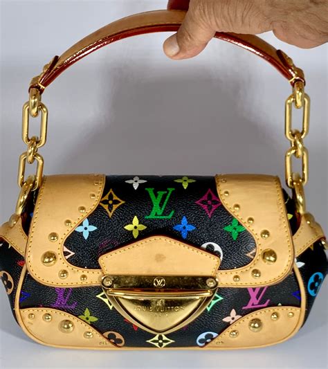 lv marilyn|LOUIS VUITTON Monogram Multicolor Marilyn Black.